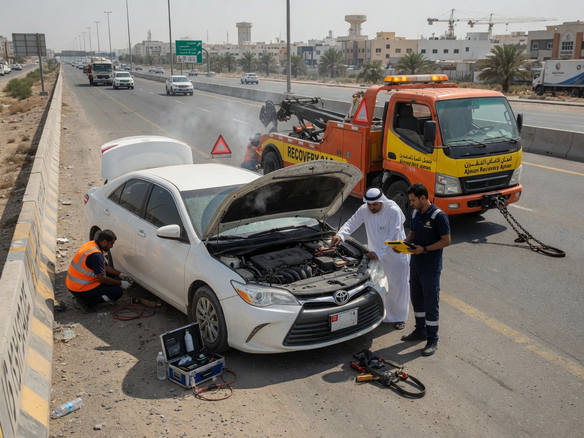 Auto Recovery & Towing Service in Al Tallah 2