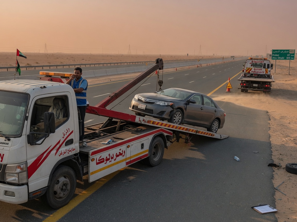 Long-Distance Vehicle Recovery from Ajman: What Drivers Should Know