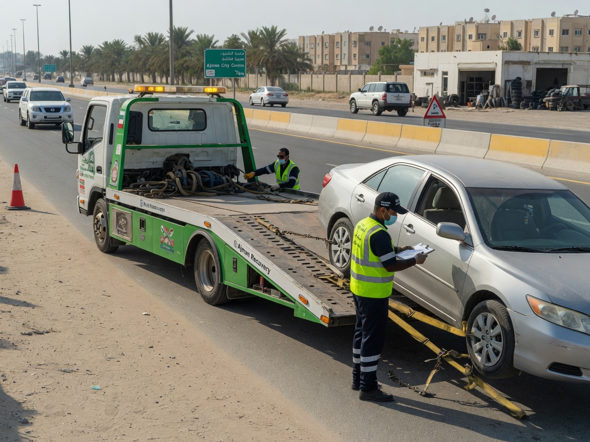 Auto Recovery & Towing Service in Al Yasmeen