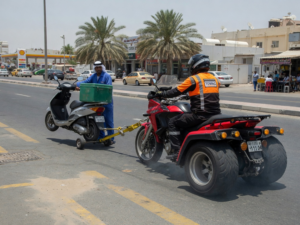 Motorcycle Towing in Ajman