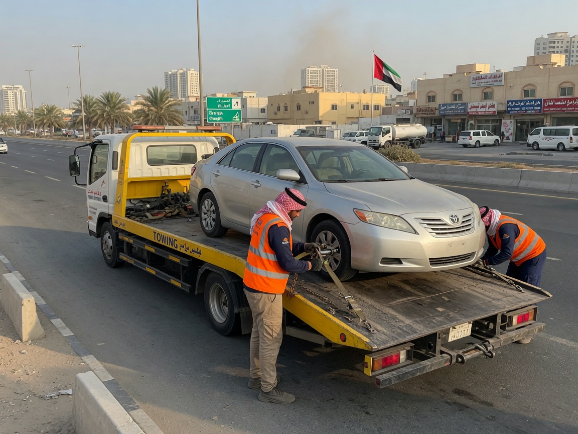 Towing Service in Ajman