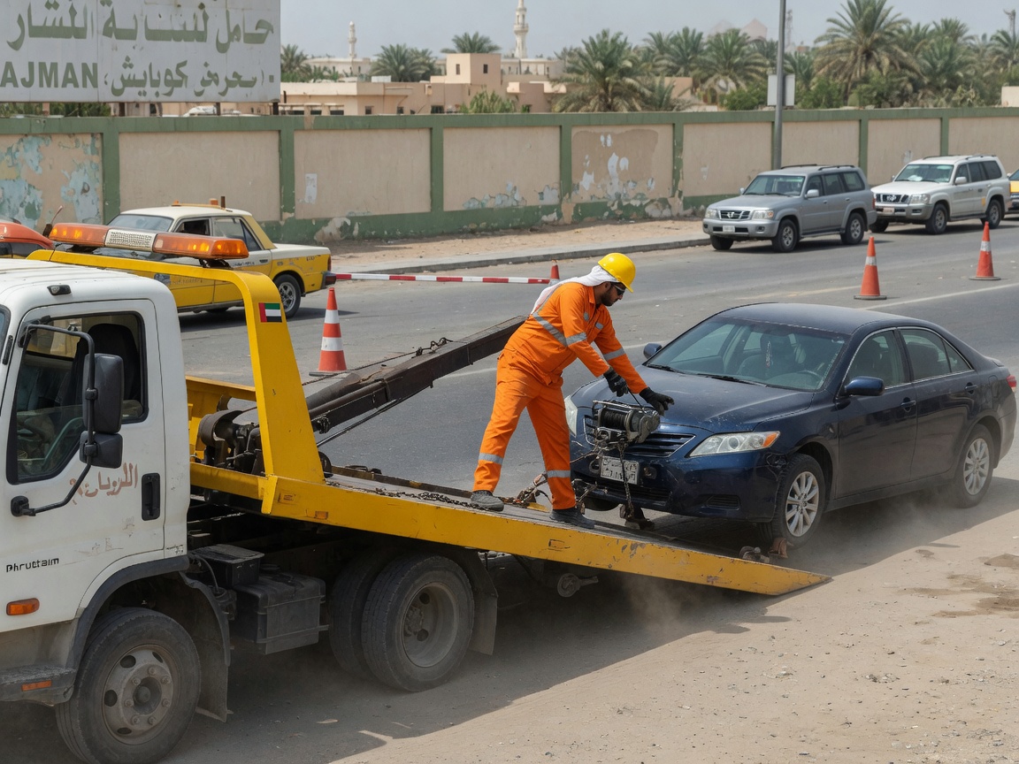 Vehicle Recovery And Towing in Ajman